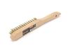 PREMIUM rust brush - brass wire / 5 rows, TEGER