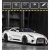 Modellino Auto Sportiva in Lega 1/32 Nissan Skyline GTR CSR2 Diecast con Suono e Luci Alta Simulazione Qualità Giocattolo per Bambini Regalo