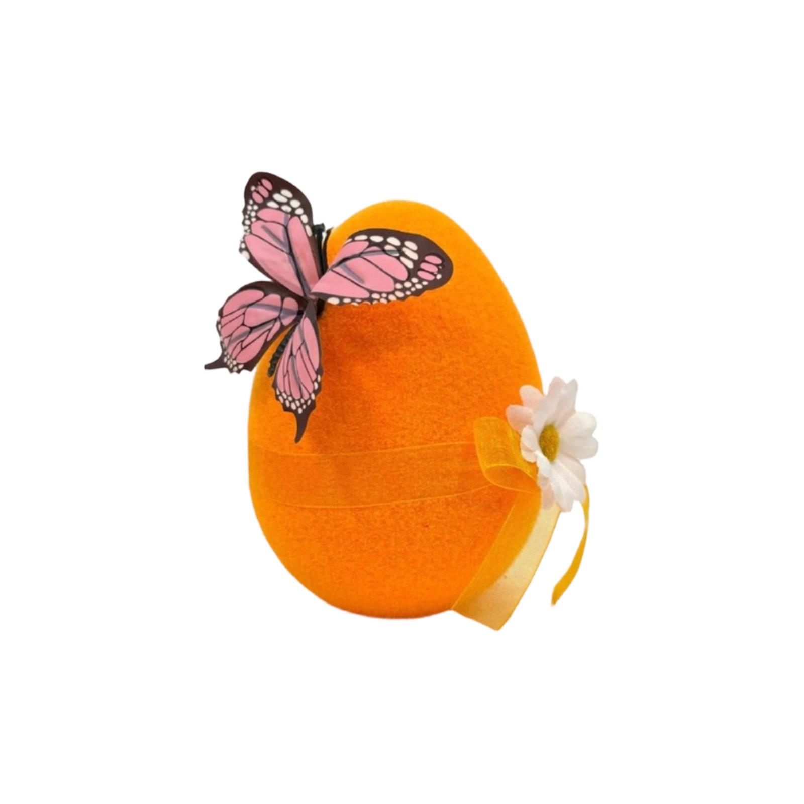 

Easter Egg Garden Ornaments Simulated Egg Crafts, Outdoor Garden Ornaments One Size оранжевый