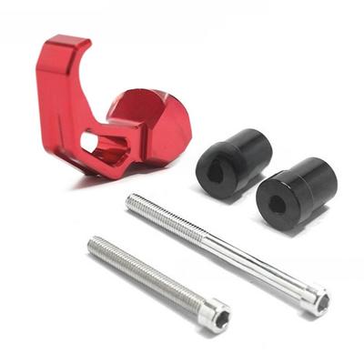 Universal Aluminum Alloy Motorcycle Hook Colorful Multi-Position Mounting Cargo Hook Helmet Hook Holder Delivery Riders