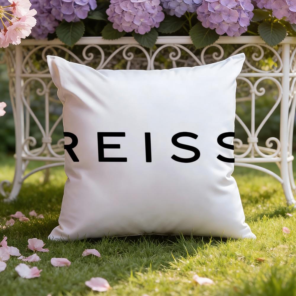British Brand R-Reiss Cushion Cover Home & Car Dual-Scene Pillow Cover: Reversible for Premium Comfort