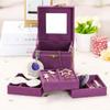 1PC Square Jewelry Storage Organizer Box Case For Ring Necklace Earring Pendant