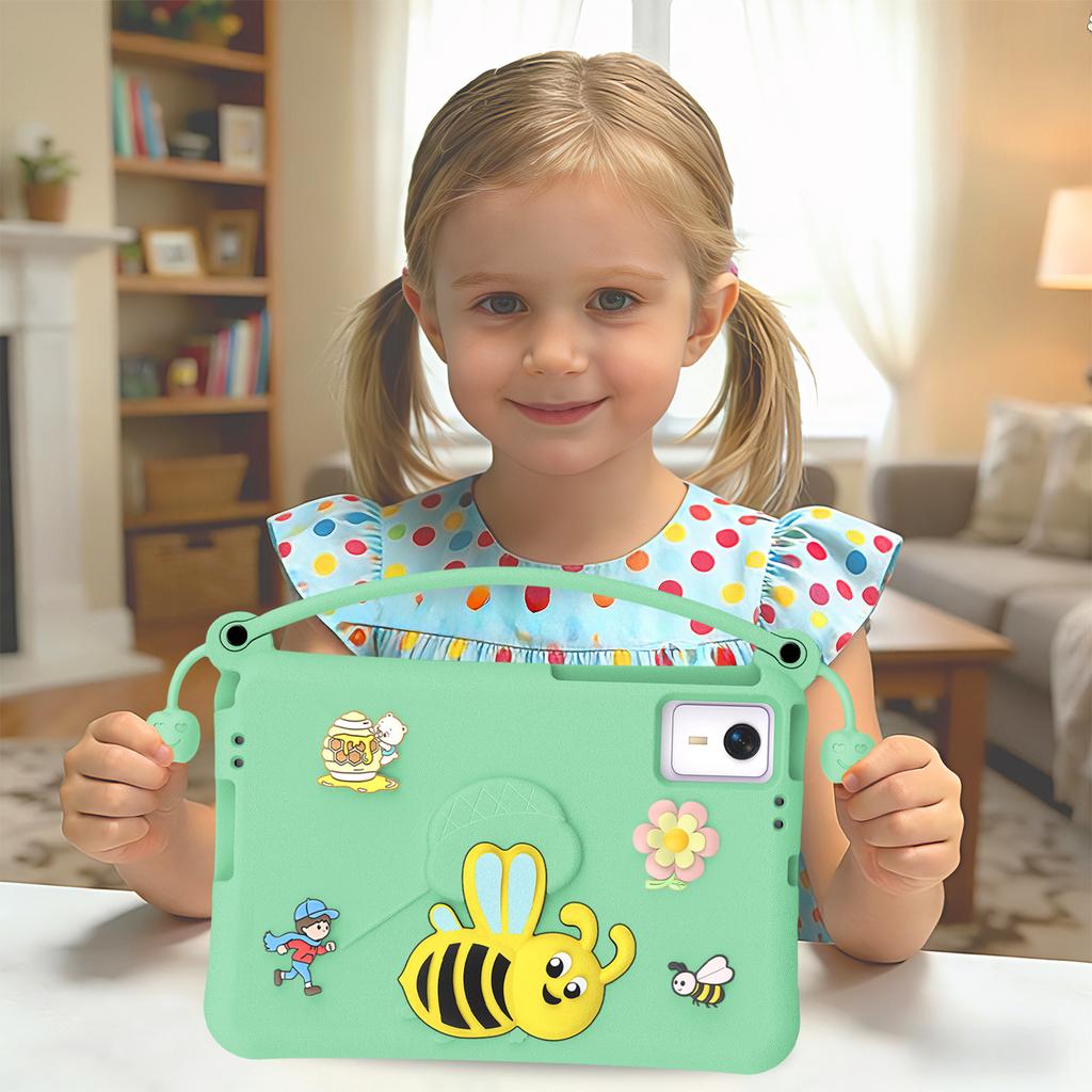 Shockproof Tablet Case with Stand and Handle,   Washable EVA Foam Kids-Friendly Protective Cover Fits for  ,  ,  ,   11-inch 