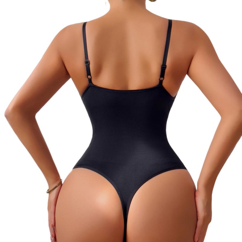 Plus Size Backless Body Shaping Tummy Control Thong