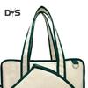 Tennis Tote Bag for Women Tennis Racket Bag Spacious Padel Bag Adjustable Pickleball Sports Handbag for 2 Rackets