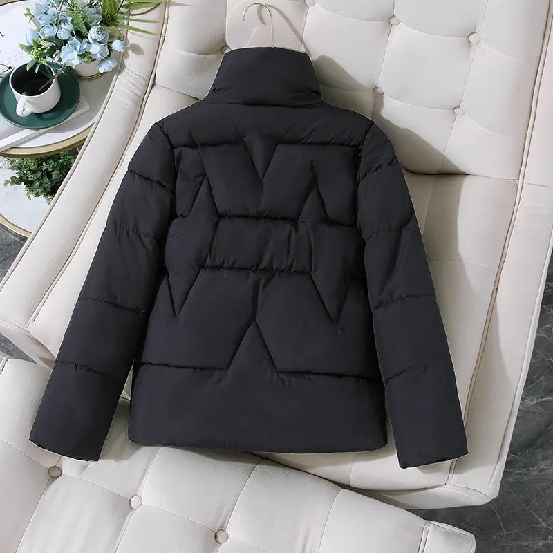 Down Padded Jacket Women's Short Winter All-match Western Style Small Warm Padded Jacket Padded Jacket