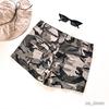 Camouflage Slim Vangull Shorts Women Fit Military Ladies Girls Zipper Pocket Jeans Mini Shorts