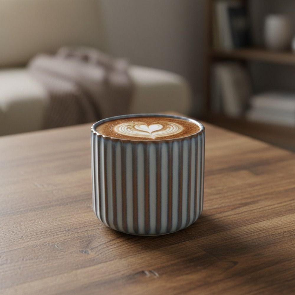 Kiln-Changed Glaze Water Cup Vintage Coffee Mug Japanese Style Ceramic Tea Cup  Afternoon Tea