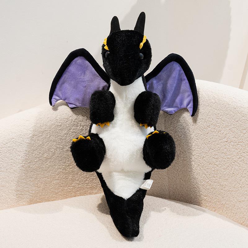 Dreamy Flying Dragon Dinosaur Plush Toy - Soothing Companion Doll for Kids