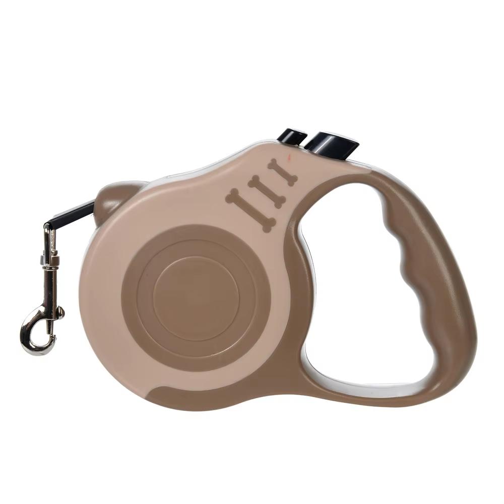 3M 5M Retractable Dog Lead for Small Dogs Puppies Extendable Pet Leash Ergonomic Handle Easy Control for Daily Walking Training