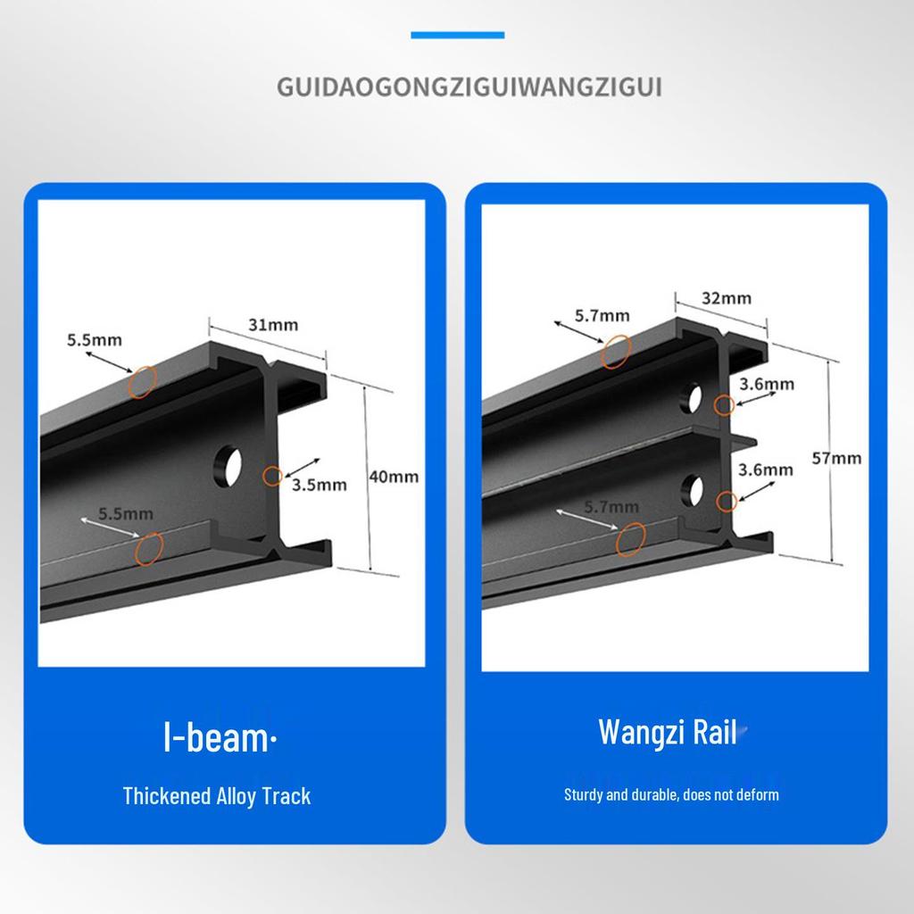 Sai Tianying Studio Track Lighting System: 3-Meter Top-Mount with 5 Tracks & 9 Hooks
