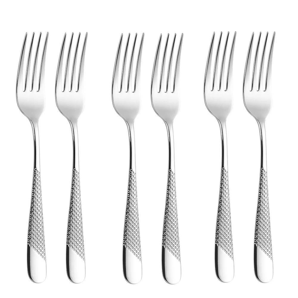 Set di posate dorate alla moda in acciaio inossidabile 18/10 Set di coltelli forchette posate Set di posate da servizio Posate Forchetta Drop Shipping