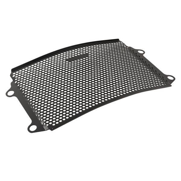 Motorcycle Radiator Cover, Aluminum Alloy, Black, for Hu
