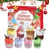 24-Day Slime Advent Calendars Multi-Purpose Christmas Playing Calendars Reusable Xmas Slime Ornaments for Home Decor