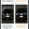 150cm LED Daytime Running Light Scan Starting Car Hood Decorative Lights DRL Auto Engine Hood Guide Decorative Ambient Lamp 12V
