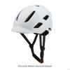 USB RenewablePowered Bike Helmet Customizable Fit with Rear Light Ventilated Sports Gear L