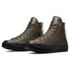 Converse Chuck 70 Black Zip Comfortable Quality Durable Shock Absorption High Top Canvas Shoes Unisex Sneakers Brown A02110C