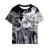T-shirt Anime Berserk Stampa 3D Uomo Donna Hip Hop T-shirt Estive Girocollo Manica Corta Top Bambini Harajuku T-shirt Abbigliamento Uomo