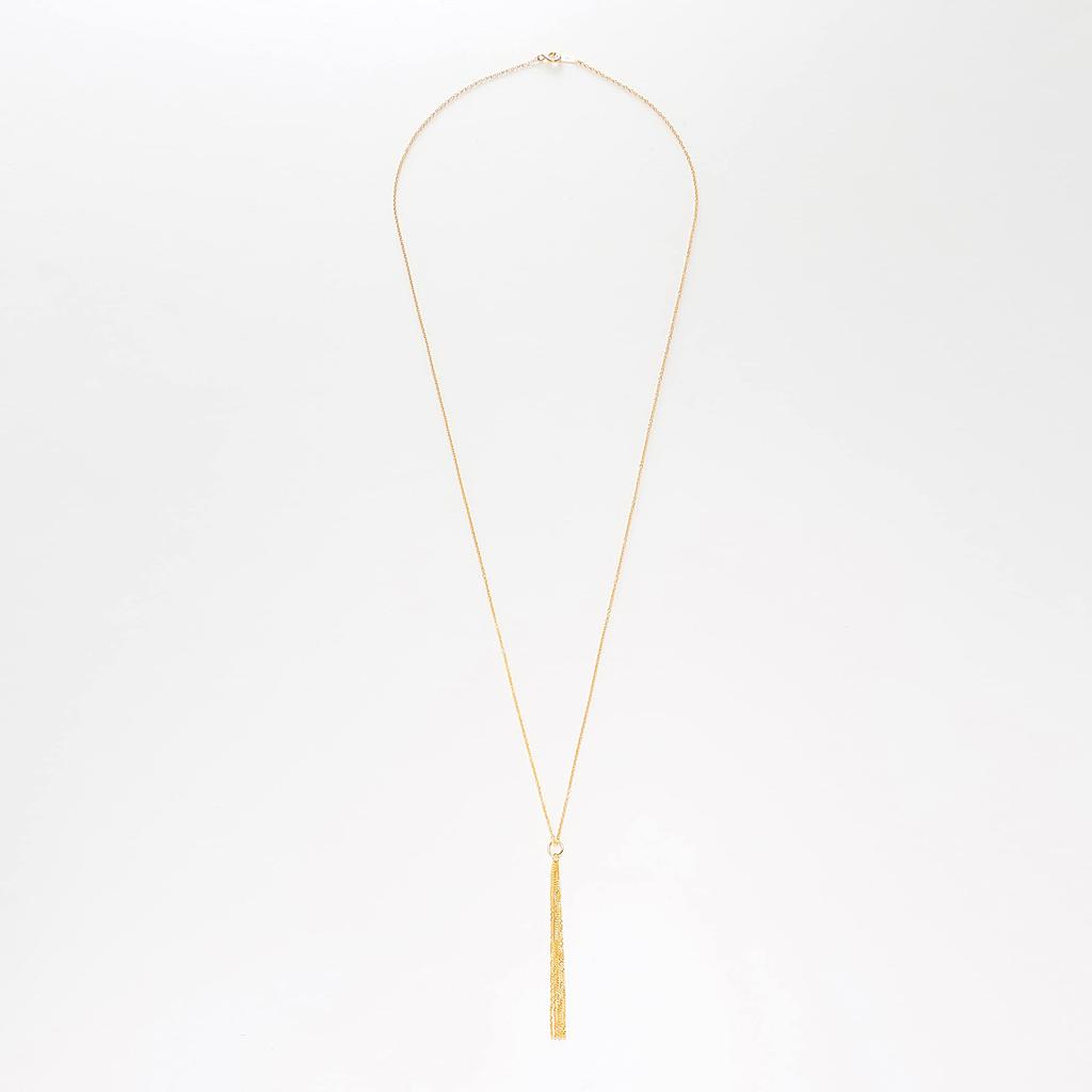 Estelle Silver Yellow Gold Plated Necklace (Web Exclusive) 0773-0561-0019-0000