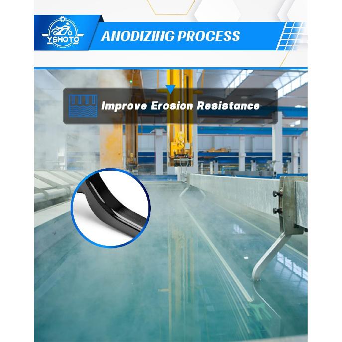 Dirtbike Kupplungs- und Bremshebel für YZ125/250 2015-2025, YZ250F 2009-2025, YZ250X 2016-2023/2025, YZ450F 2009-2025, WR450F 2024-2025, WR250F 2025 und