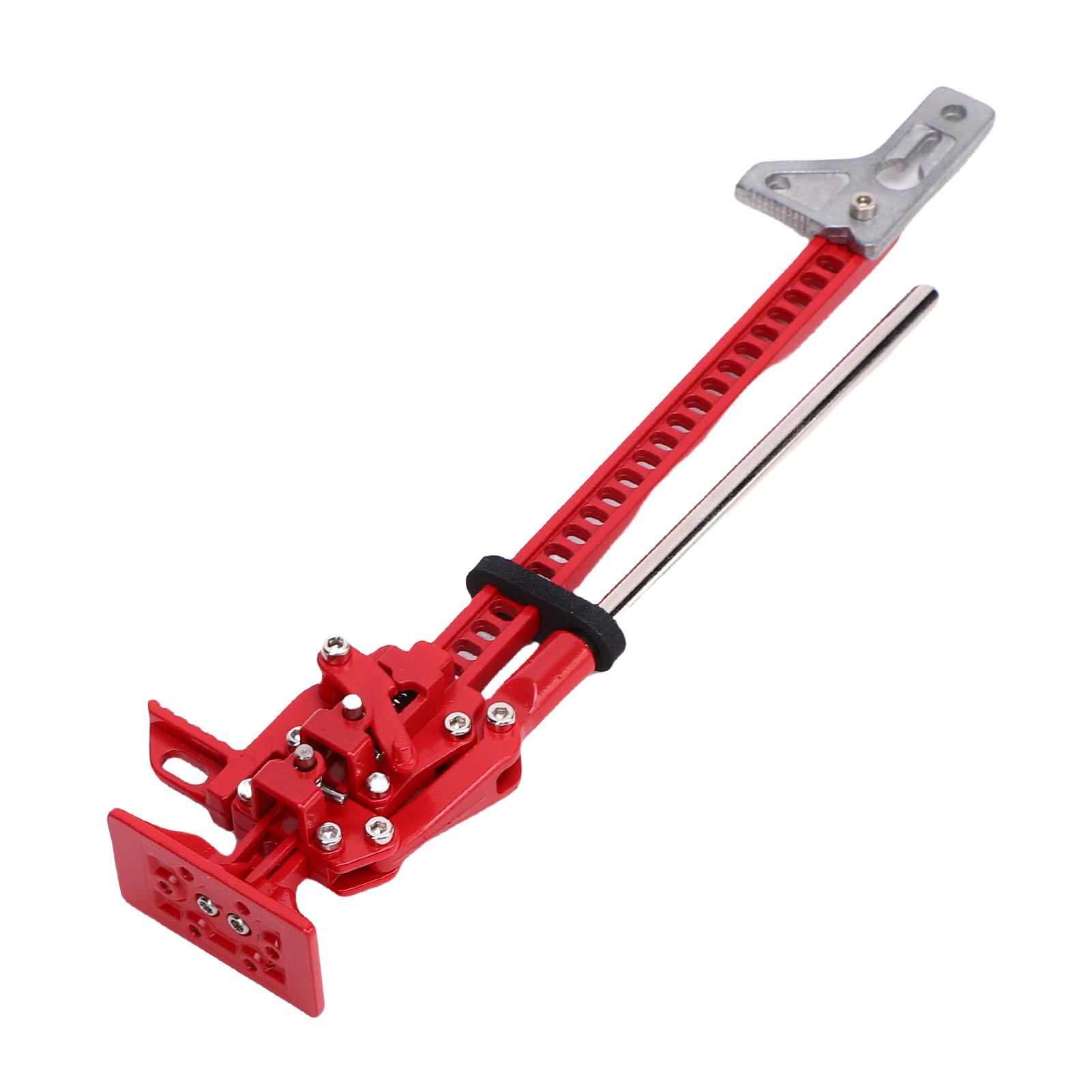 

Радіокерована машина Висувний домкрат 1 10 Масштаб Сплав алюмінію Ударостійкий Радіокерована машина для лазіння Підйомний домкрат Червоний червоний