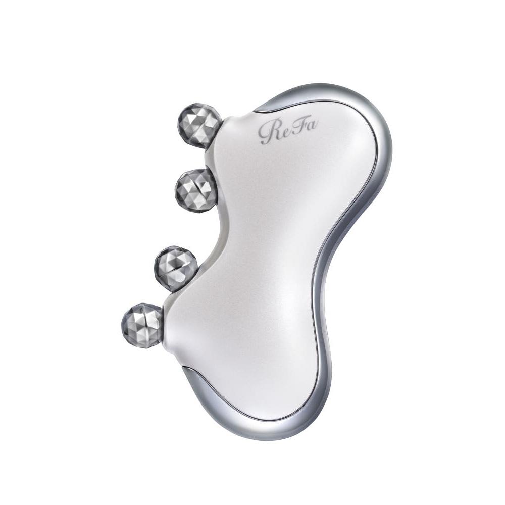 Facial Roller & Cream Set ReFa X KAHI CAXA M1 with M1 Bouncing Cream Pearl White / Pearl Red / Pearl Violet – RF-XM2341B