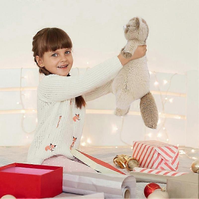 Ferret Plush Toy Ferret Doll Ferret Stuffed Plush Toy Throw Pillow Backrest Pillow Ferret Plush Doll for Bedroom Bed Sleeping Home Living Room Sofa Of