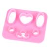 3Pcs Diy Cute Smile Sandwich Tool Sushi Nori Rice Mold Decor Cutter Bento Maker