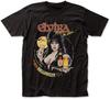 Elvira Mistress of The Dark Fright Light T Shirt Black