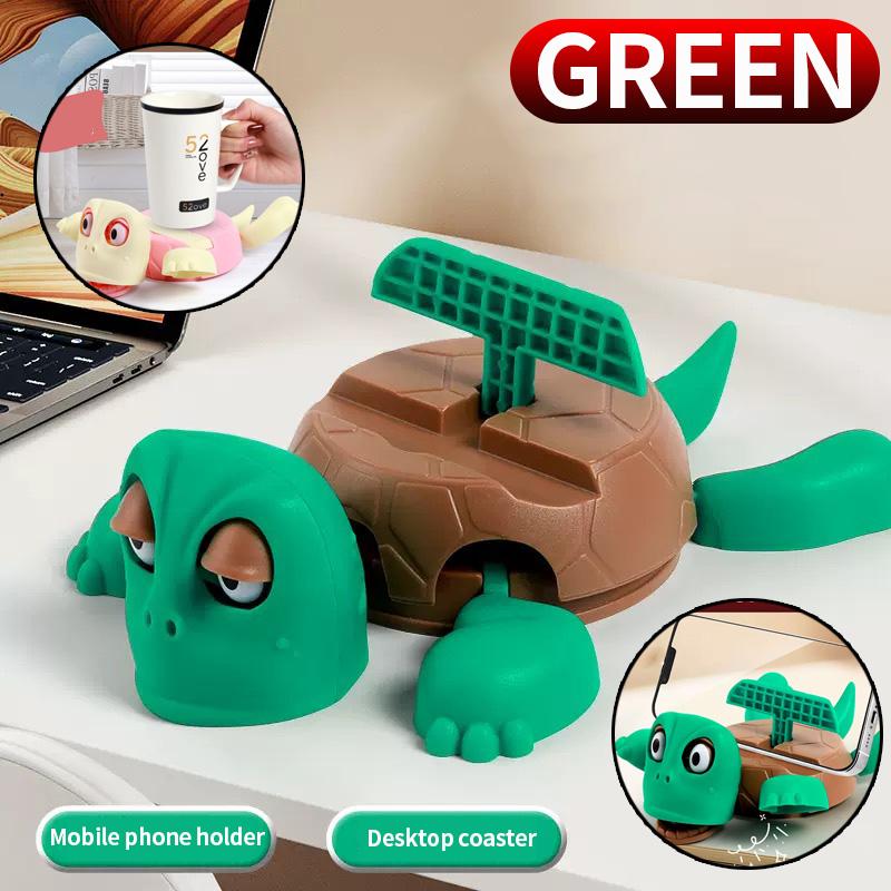 

2 Pieces/1 Piece Of Fun And Quirky Turtle Phone Holder Fun And Stress Relieving Suitable For Lazy Phone Holders