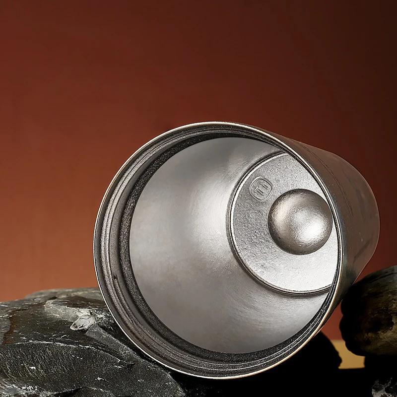 521ml Pure Titanium Coffee Mug Outdoor Corrosion Resistance Thermal Insulated Coffee Mug Car Vacuum Flasks Drinking Utensils