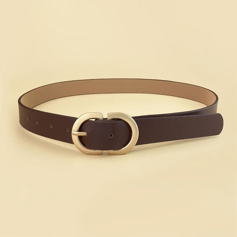 Stylish Pu Belt For Women In Versatile Colors Perfect For Fashionable Outfits