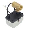 Normalerweise Geschlossenes Motorisiertes Kugelhahn IP54 Messingkörper ABS-Gehäuse 2-Wege Elektrisches Kugelhahn DC12‑24V DN20 3/4 Zoll