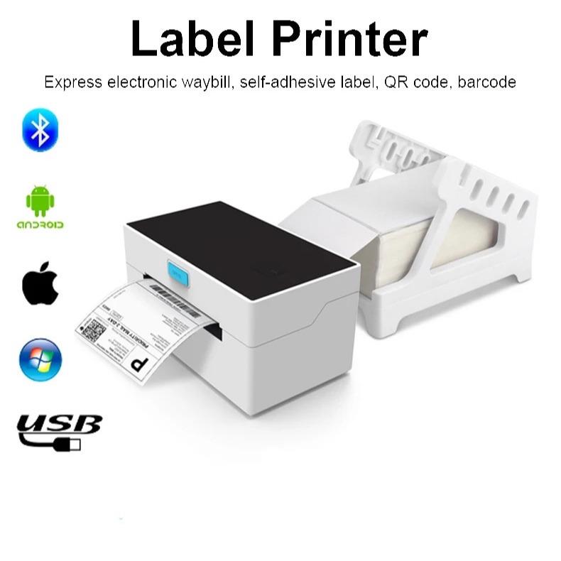 Vysokorychlostní termotiskárna štítků HZ-9220 s USB, Bluetooth a WiFi pro čárové kódy a přepravní štítky