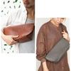 Dom Tepona Echte Leder Umhängetasche für Herren und Klein aber Groß Italienisches Leder Schulter Schwarz Damen, Kapazität, Tasche,