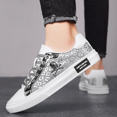 Street Fashion Men's Casual Shoes Comfortable Men Board Shoes Spring Leather Men's Sneakers Male Flats Zapatillas De Hombre