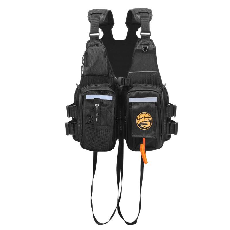 Adult Life Vest Fishing Swimming Kayaking Jet Ski Water Rescue High Buoyancy Safety Floatation Unisex L 155cm