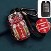 For MG ZS GT GS EV MG5 6 7 EZS HS EHS Roewe RX5 Rongwei Rx5plus Leather Key Sets MG Key Chains Accessories
