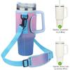 1PC Water Bottle Carrier Bag for Large Capacity Tumbler Cup with Handle Water Bottle Cup Sleeve with Adjustable Shoulder Strap Cup Holders 5