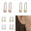 Fashion Commute Style Alloy Earrings In Gold Rose Gold And Silver