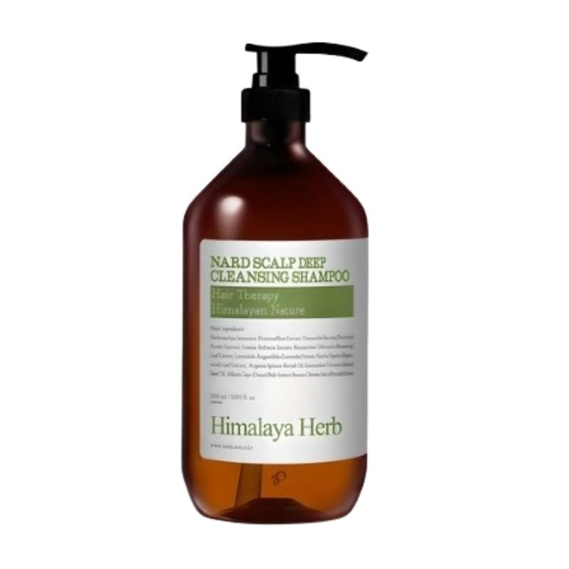 Shampooing Antipelliculaire NARD Soin du Cuir Chevelu – Nettoyage Profond & Soulagement des Démangeaisons pour Cuir Chevelu Sensible, 1L | Shampooing Clarifiant aux Herbes Coréennes