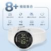 PINDOWS Digital Sports 30m LED 3 Countdown and Calendar for an Active Lifestyle Women's Watch, Waterproof, Backlight, Alarms, Stopwatch, Timer,