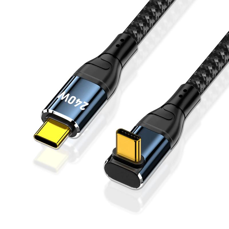 Cable de Carga Rápida USB Tipo C de 240W PD3.1 Transferencia de Datos de 480Mbps Cable Cargador USB C para iPhone 16 Xiaomi Samsung Portátil Cable USBC