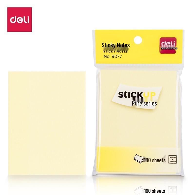 Deli Sticky Notes 76x101mm 76x101mm