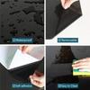 60cm Width Glossy Self Adhesive Solid Wallpaper Vinyl Marble Wall Stickers Waterproof Contact Paper for Kitchen Home Decor Film