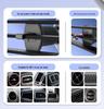 2026 Magnetic Smart Fan Car Phone Holder with Ambient Light & Wireless Fast Charging