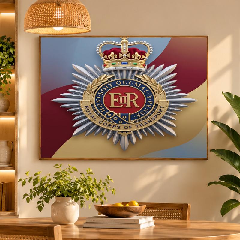5D Diamond Painting Royal Engineers A.F.C DIY Full Drill Diamond Art Kit Home Decoration