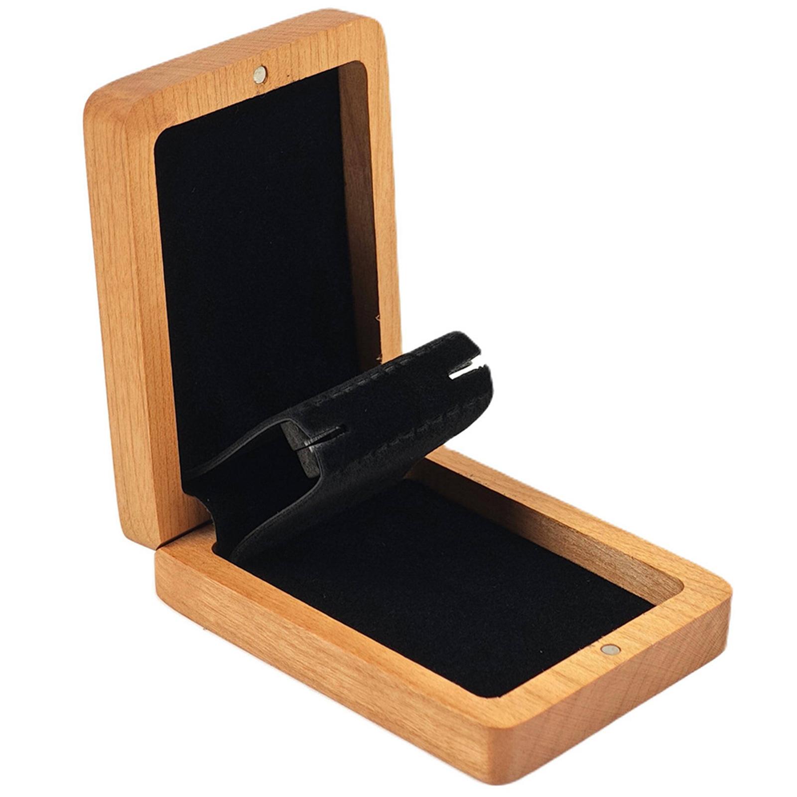 

Exquisite Jewelry Display Case Wood Storage Box for Ear Studs Stylish Jewelry Organizer for Easy Selection and Access T2