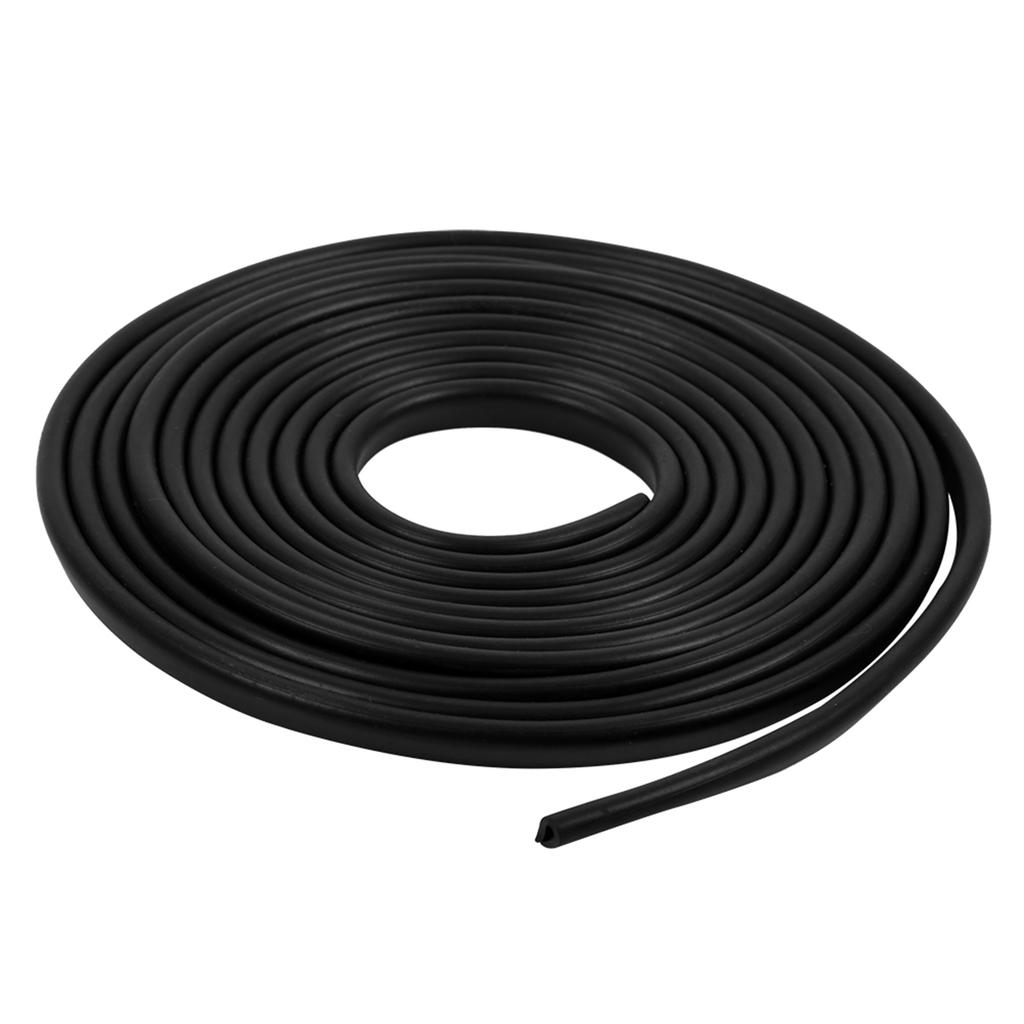 300cm Black Moulding Trim Car Door Anti Scratch Protector Edge Guard Rubber Strips