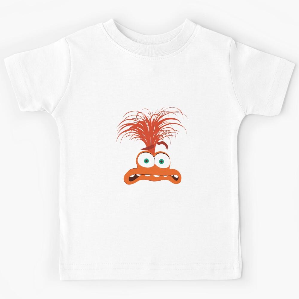 Anxiety Inside Out Design PNG Kids T-Shirt 120